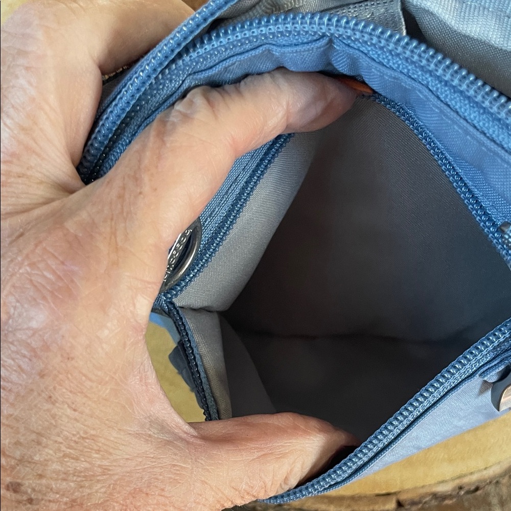 Baggallini Blue Belt Bag - Picture 6 of 9